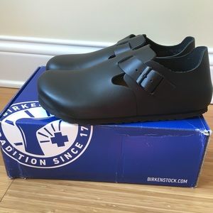 Birkenstock London Black Leather Unisex